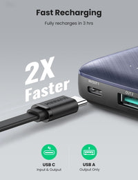 UGREEN 80749 20W 10000mAh USB C Power Bank