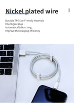 Kivee CT203 USB2.0 to iPhone 8-pin Charging Cable 1M