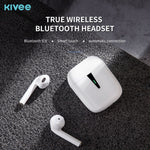 Kivee TW73 Bluetooth 5.0 Wireless Earphone White