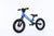 Bike Plus Kids Balance Bike Training Aluminium - Blue with Suspension - 12" Rubber Tyres - Foot Pegs -Ride On No Pedal Push