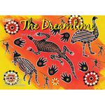 The Dreamtime - 2023 Rectangle Wall Calendar 16 Months Planner New Year Gift