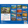 Australian Icons – 2023 Rectangle Wall Calendar 16 Months Planner New Year Gift