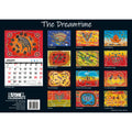 The Dreamtime - 2024 Rectangle Wall Calendar 16 Months Aboriginal Art New Year