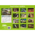 Australian Wildlife - 2024 Rectangle Wall Calendar 16 Months Animal Photography