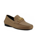 Authentic Versace Mens Loafers in Beige Calf Leather 42 EU Men