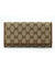 Gucci Flap Top Wallet with Multiple Compartments One Size Women