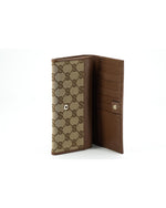 Gucci Flap Top Wallet with Multiple Compartments One Size Women