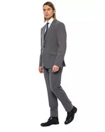 Classic Navy Suit with Two Buttons - Drop 7 Fit 52 IT Men