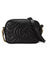 Structured mini shoulder bag with chain design and GG motif One Size Women