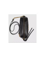 Structured mini shoulder bag with chain design and GG motif One Size Women