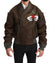 Double-Breasted Bomber Jacket with Sequined Appliques 46 IT Men