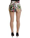 100% Authentic Dolce &amp; Gabbana High Waist Hot Pants Shorts 38 IT Women