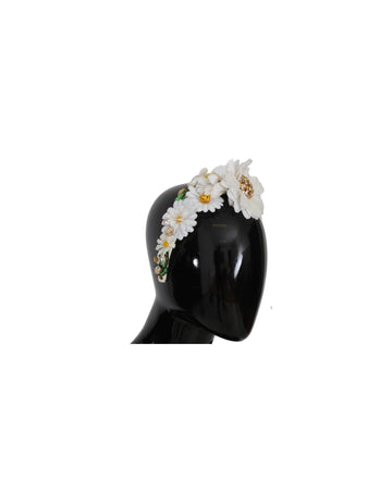 Stunning Dolce &amp; Gabbana Margherite Crystal Headband One Size Women