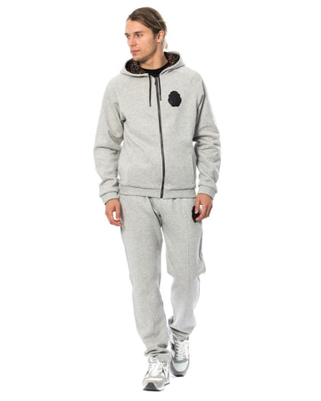 Billionaire Italian Couture Sweatsuit with Hooded Sweater and Elasticated Pants 4XL Men