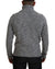 Stunning Gray Long Sleeve Wool-Blend Sweater 46 IT Men