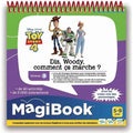 VTECH - Livre Interactif Magibook - Toy Story 4 - Dis Woody, Comment ça marche ?