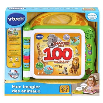 VTECH - Mon Imagier Bilingue - Mes 100 Animaux