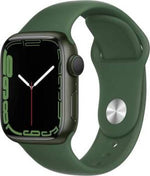 Apple Watch Serie 7 41mm Green Aliminium Case /Clover Sport Band EU MKN03VR/A