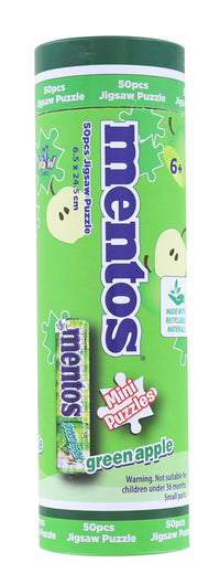 Mentos 50 Piece Mini Jigsaw Puzzle § Green Apple