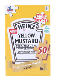 Heinz 50 Piece Mini Jigsaw Puzzle § Yellow Mustard