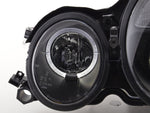 Angel Eyes headlight Mercedes E-Class type W210 99-01 black