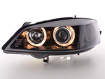 Angel Eyes headlight Opel Astra G 98-03 black