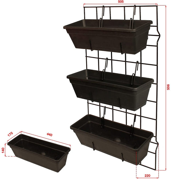 CARLA GARDEN Vertical Garden Wall Kit