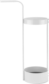 CARLA HOME White Steel Umbrella Stand