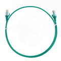 Cat 6 Rj45 Rj45 Ultra Thin Lszh Network Cable Green