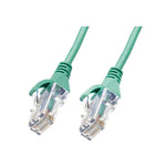 4M Cat 6 Rj45 Rj45 Ultra Thin Lszh Network Cables Green