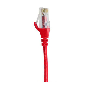 Cat 6 Rj45 Rj45 Ultra Thin Lszh Network Cables Red