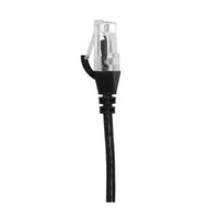 Cat 6 Rj45 Rj45 Ultra Thin Lszh Network Cables Black