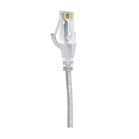 Cat 6 Rj45 Rj45 Ultra Thin Lszh Network Cables White