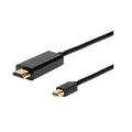 Mini Displayport Male To Hdmi 2 Male Cable 4K2K At 60Hz Black