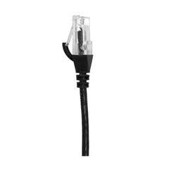 Cat 6 Rj45 Rj45 Ultra Thin Lszh Network Cables Black