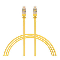 Cat 6A Rj45 S Ftp Thin Lszh 30 Awg Network Cable Yellow