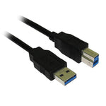 3M Usb 3 Am Bm Cable Black