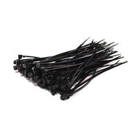 Cable Ties Nylon 160 Mm X 4 Mm Black Bag Of 100