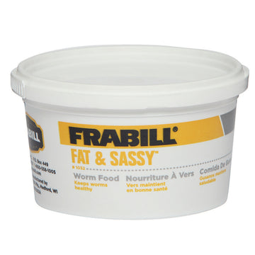 Frabill Fat Sassy Worm Feed food
