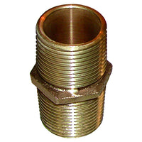 GROCO Bronze Pipe Nipple - 2-1/2" NPT