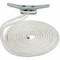 Sea-Dog Double Braided Nylon Dock Line - 3/8" x 15&#39; - White