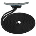 Sea-Dog Double Braided Nylon Dock Line - 5/8" x 20&#39; - Black