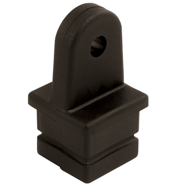 Sea-Dog Nylon Square Tube Top Insert - Black - 1"