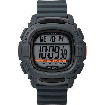 Timex DGTL BST.47 Boost Shock Watch - Grey/Orange