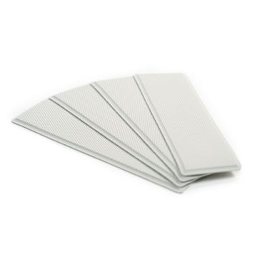 SeaDek Embossed 5mm 4-Piece Step Kit - 3.75" x 12.75" - Cool Gray