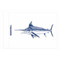 Tigress White Marlin Release Flag - 12" x 18"