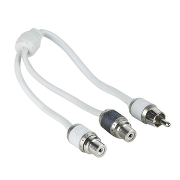 T-Spec V10 Series RCA Audio Y Cable - 2 Channel - 1 Male to 2 Females