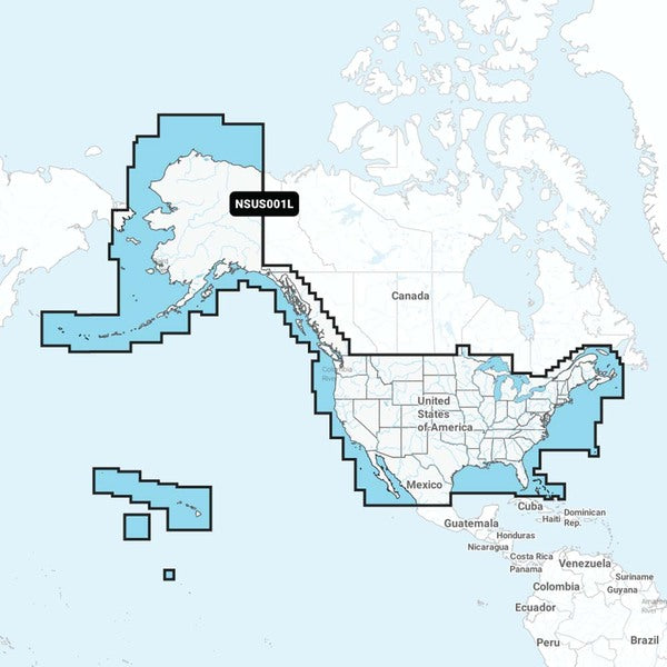 Garmin Navionics+ NSUS001L US &amp; Coastal Canada