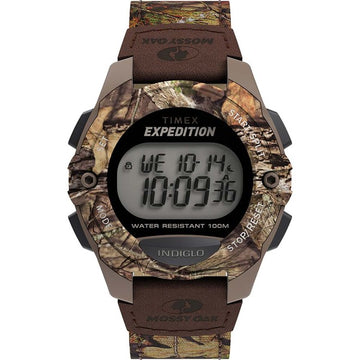 Timex Expedition Men&#39;s Classic Digital Chrono Full-Size Watch - Country Camo