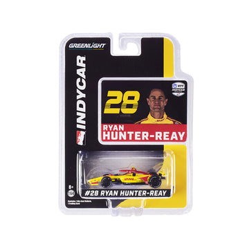 Dallara IndyCar #28 Ryan Hunter-Reay "DHL" Andretti Autosport "NTT IndyCar Series" (2020) 1/64 Diecast Model Car by Greenlight